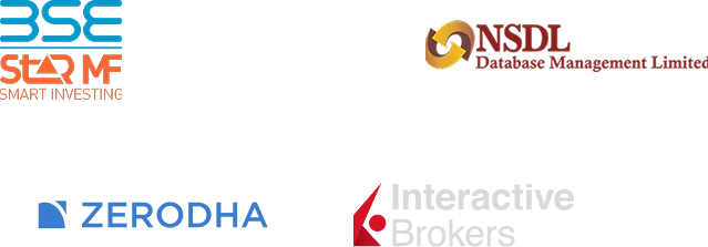 Cashvisory is a partner with BSE Star MR, Ditto, NSDL, Zerodha, and Interactive Brokers Cashvisory is a partner with BSE Star MR, Ditto, NSDL, Zerodha, and Interactive Brokers