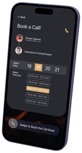 Book a call with finance experts